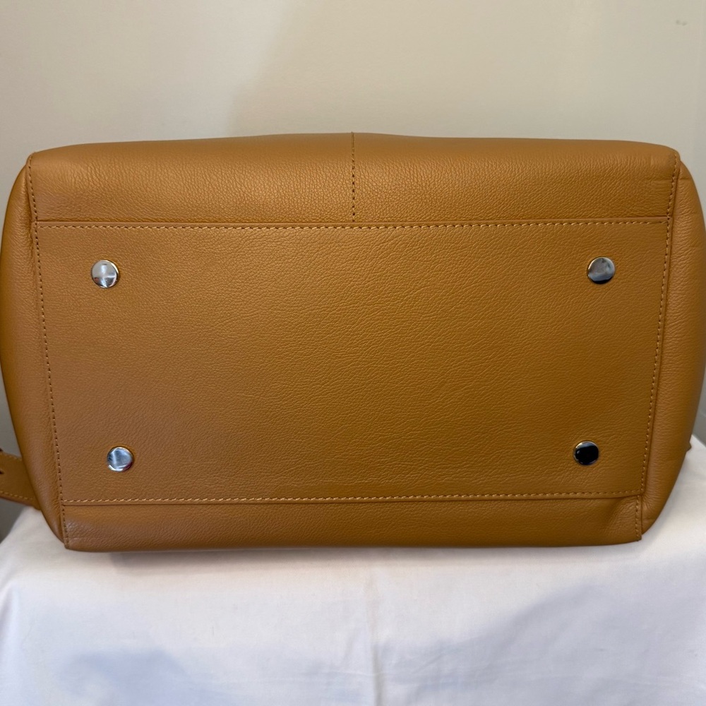 Mina Baie Harper Leather Full Baby Bag - Picture 5 of 10